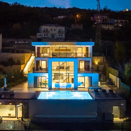 Willa Naya With Heated Pool And Hot Tub Veprinac